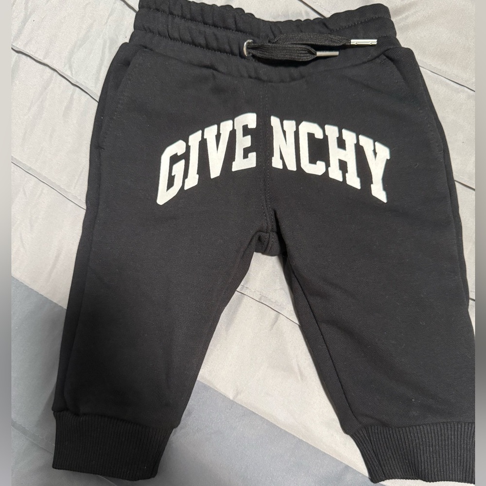 Givenchy Kids Black Jogger Pants